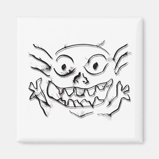 Aimant TiTi DoodleNut par Cussdum Designs (Devant)