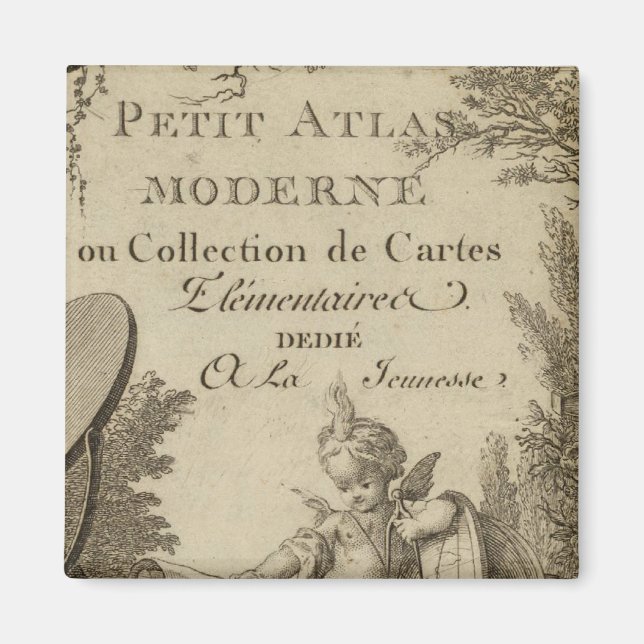 Aimant Titre Page Petit atlas moderne (Devant)