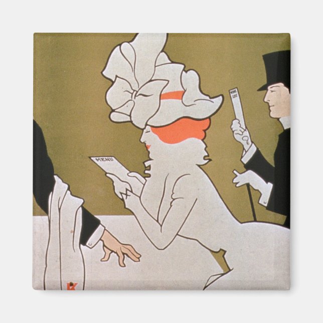 Aimant 'Tivoli Restaurant, Strand', Londres (litho couleu (Devant)