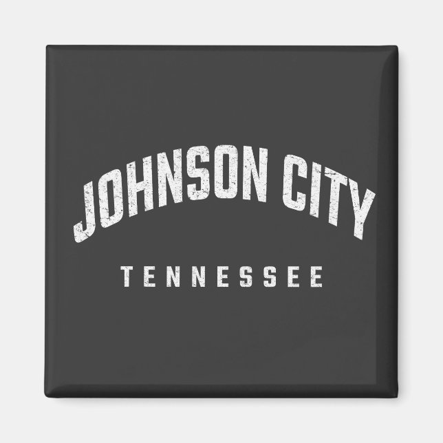 Aimant TN Johnson City Tennessee (Devant)