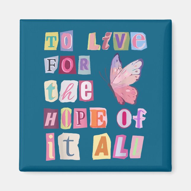 Aimant To Live For The Hope Of It Music  (Devant)