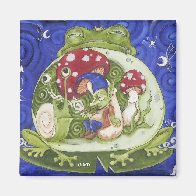 Aimant Toad King (Devant)