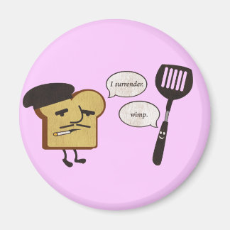Aimant Toast français contre Spatula