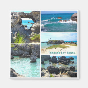 Aimant Tobacco Bay Beach, Bermudes