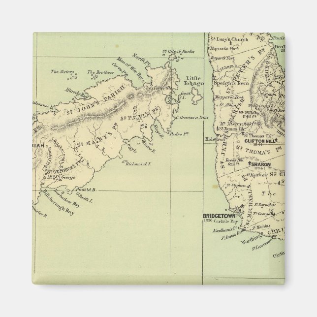 Aimant Tobago Barbade (Devant)