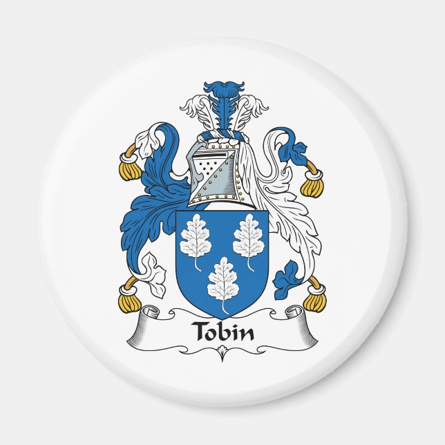 Aimant Tobin Family Crest (Devant)