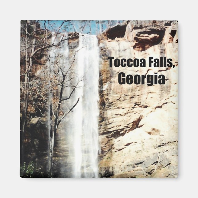 Aimant Toccoa Falls, Géorgie (Devant)