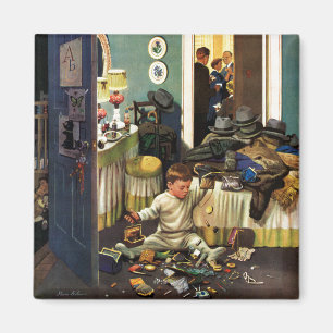 Aimant Toddler vide les sacs