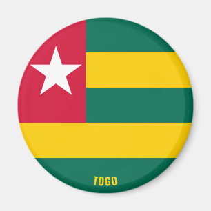 Aimant Togo Drapeau charmant patriotique
