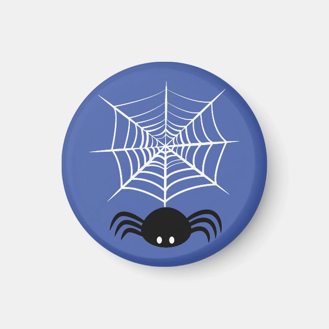 Aimant Toile d'araignée Halloween  (Devant)