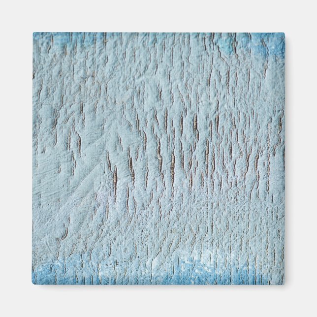 Aimant Toile d'art texture bleue (Devant)