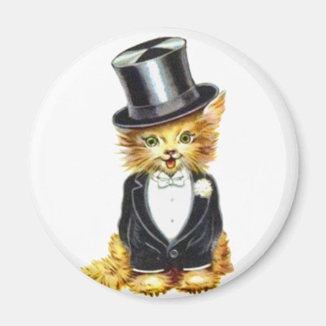 Aimant Toilettage de chat (Devant)