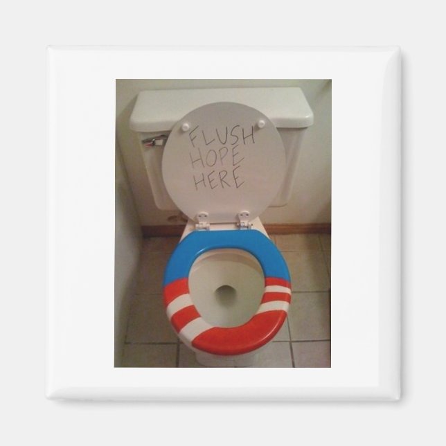 Aimant Toilette Hope Flush (Devant)
