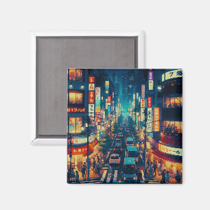 Aimant Tokyo en mouvement