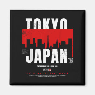 Aimant Tokyo Japon Le Pays Du Soleil Levant Original St