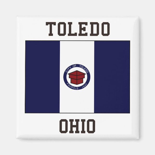 Aimant Tolède, Ohio USA (Devant)