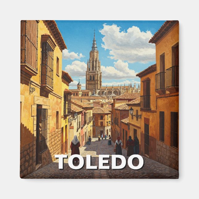 Aimant Toledo Espagne Voyage (Devant)