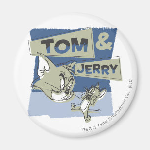 Aimant Tom et Jerry Scarridey Mouse