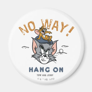 Aimant Tom & Jerry Golfing "No Way"
