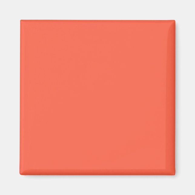Aimant Tomate Rouge FF6347 Couleur avec Ajouter votre nom (Devant)