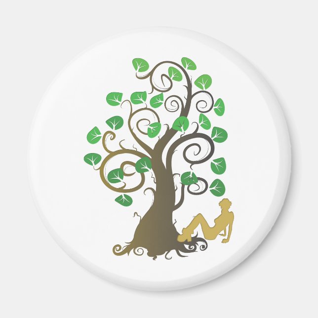 Aimant Tombé de l'arbre généalogique (Devant)