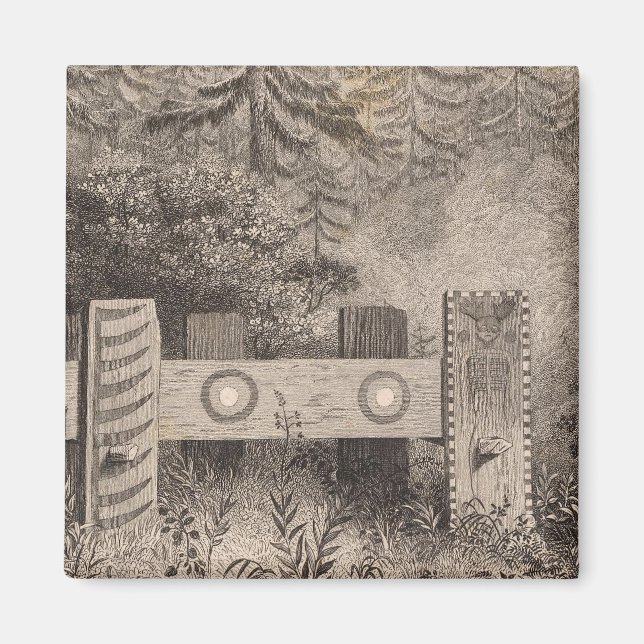 Aimant Tombeau de Concomely, Astoria, Oregon (Devant)