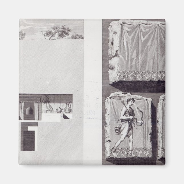 Aimant Tombeaux étrusques, c. 1780 (Devant)