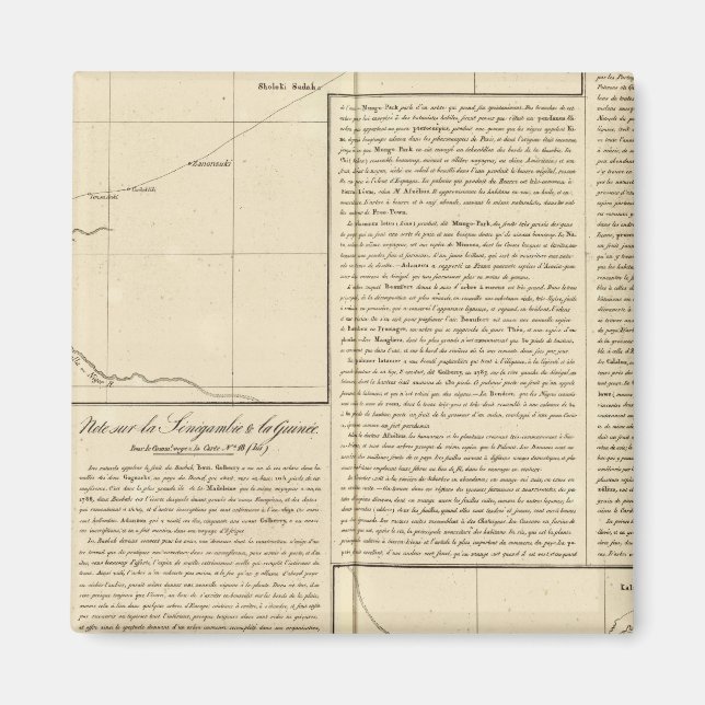 Aimant Tombouctou Afrique (Devant)