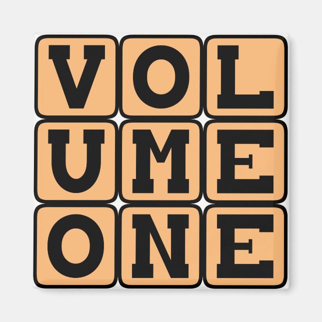 Aimant Tome un, Premier Volume (Devant)