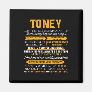 Aimant Toney Noël de famille complètement inexplicable