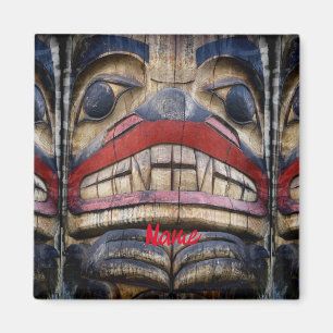 Aimant Tonnerre à visage totem