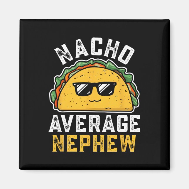 Aimant Tonton Nacho Moyen Drôle Cinco De Mayo Mexicain F (Devant)