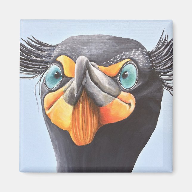 Aimant Tony, un Cormorant à deux pattes (Devant)
