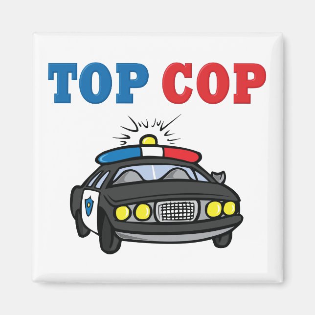 Aimant Top Cop (Devant)