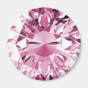 Aimant Topaz rose