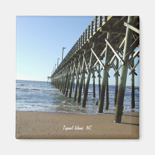 Aimant Topsail Island NC (Devant)