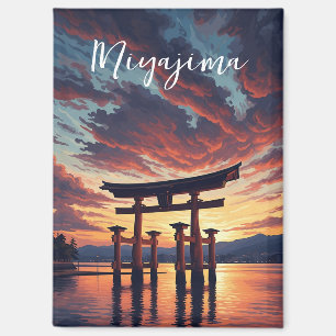 Aimant Torii flottant de Miyajima, sanctuaire Itsukushima