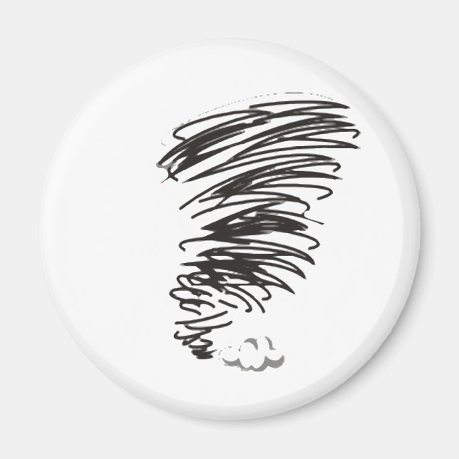 Aimant Tornado tourbillon (Devant)