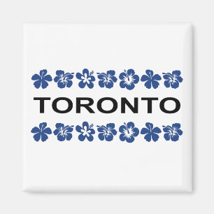 Aimant Toronto Aloha Bands bleu clair
