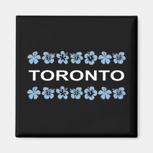 Aimant Toronto Aloha Bands Bleu Couleur foncée