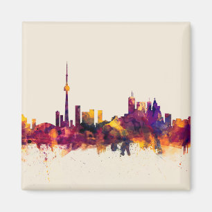 Aimant Toronto Canada Skyline