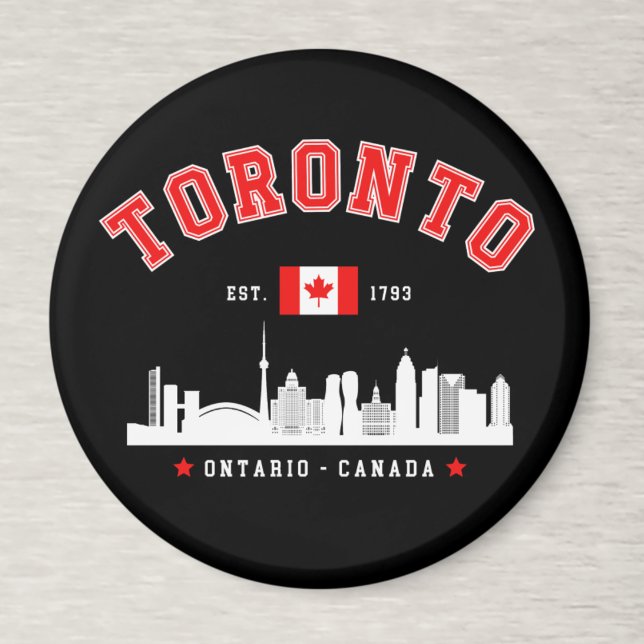 Aimant Toronto Canada Skyline City (Créateur téléchargé)