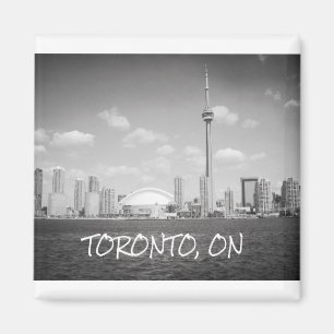 Aimant Toronto Greyscale Cityscape