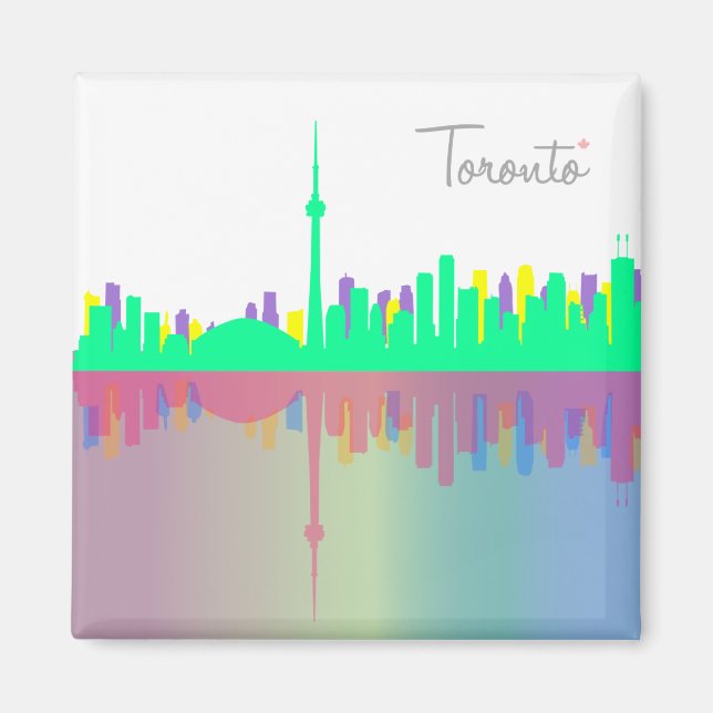 Aimant Toronto Skyline v2 (Devant)