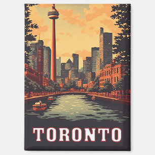 Aimant Toronto Waterfront et Skyline de la Tour CN