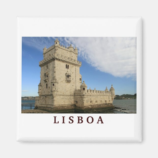 Aimant "Torre de Belem, Lisboa" (Devant)