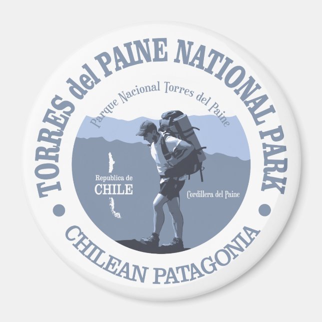 Aimant Torres del Paine (Devant)