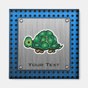 Aimant Tortue ; Aspect métallique