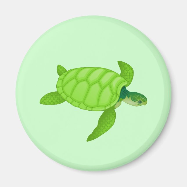Aimant Tortue de mer (Devant)