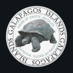 Aimant Tortue des îles Galapagos<br><div class="desc">La tortue des Galapagos est la plus grande espèce vivante de tortue et le reptile vivant du 10ème, atteignant des poids de plus de 200 kg et des longueurs de 5, 9 pieds. Avec une durée de vie dans la nature de plus de 100 ans, c'est l'un des vertébrés les...</div>